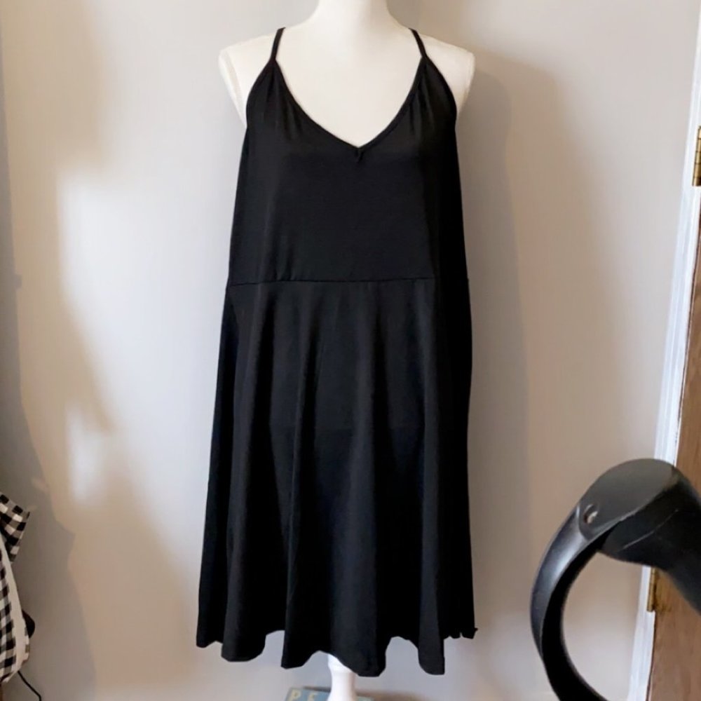 Solid Black Dress